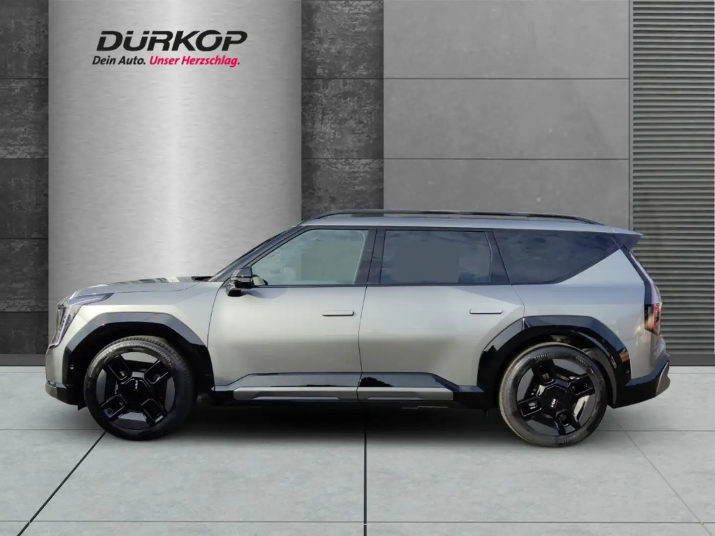 Kia EV9 AWD GT LINE Bidir. Laden HEAD-UP-Display El. Panod Grau - 2