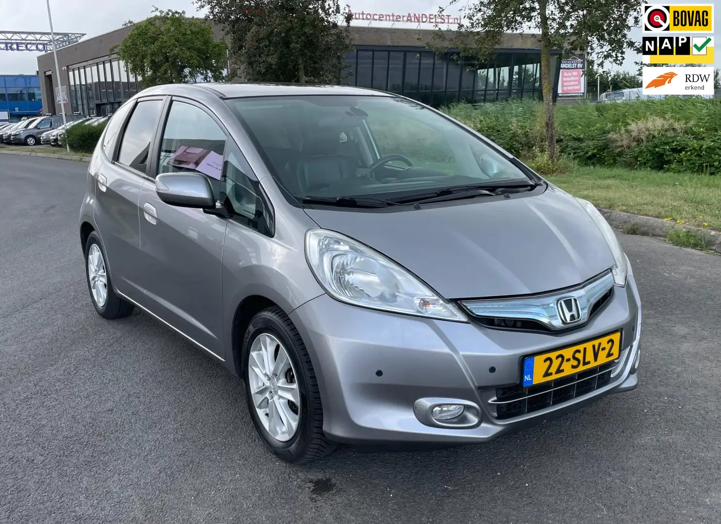 Honda Jazz 1.4 Hybrid Exclusive, Aut, Pano, Leder, Pdc, Stoel Szary - 1