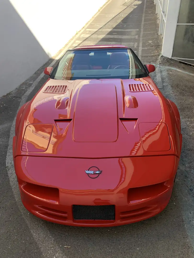 Chevrolet Corvette C4 Convertible - Greenwod body kit ZR1 Piros - 2