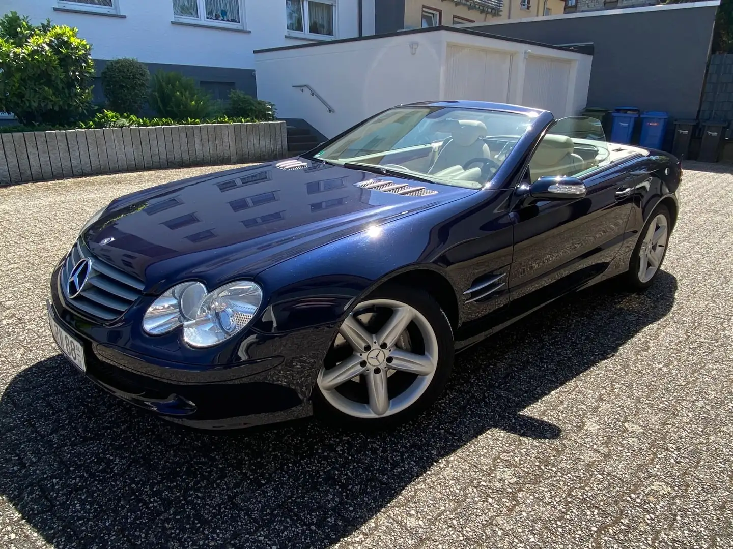 Mercedes-Benz SLR SL Roadster SL 350 NUR 68.000km! Blau - 1