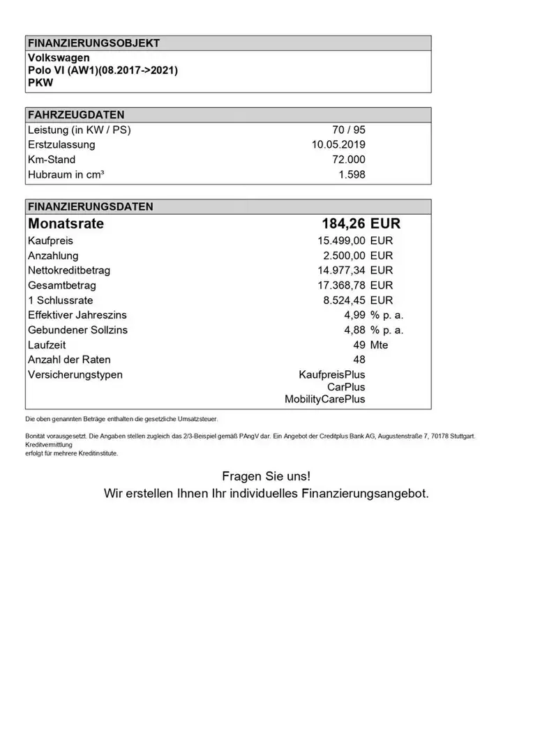Volkswagen Polo VI Highline ACC*Virtuel*SHZ*KLIMAAUT.* - 2