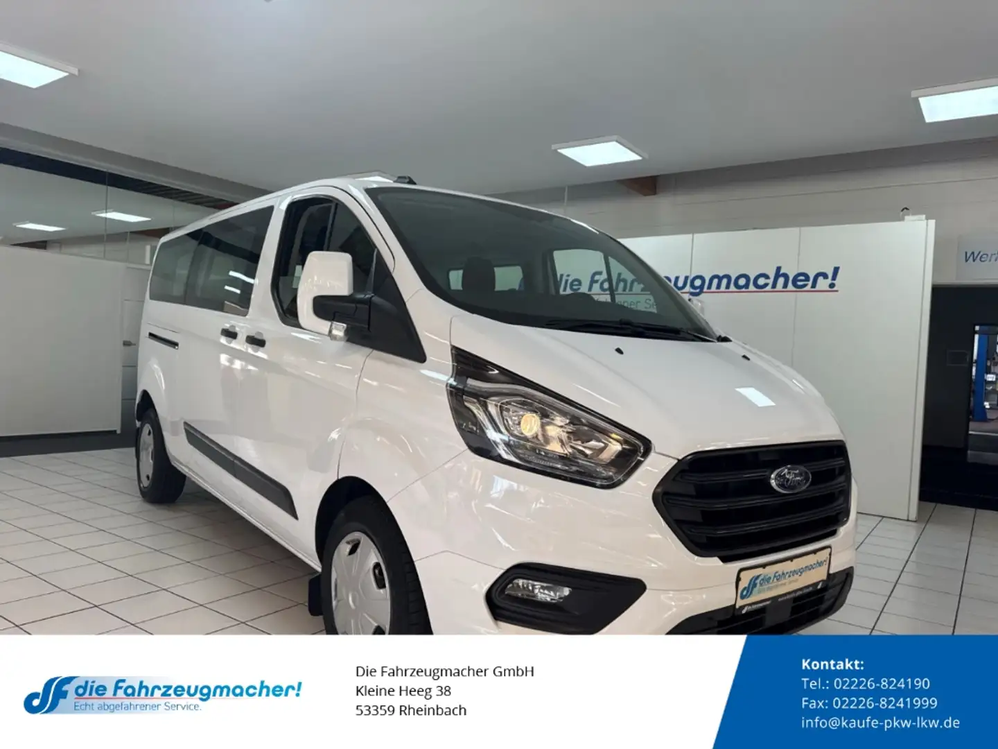 Ford Transit Custom Tourneo 320 L2 Trend 2.0 TDCi  Dyn. Kurvenlicht DA Weiß - 1