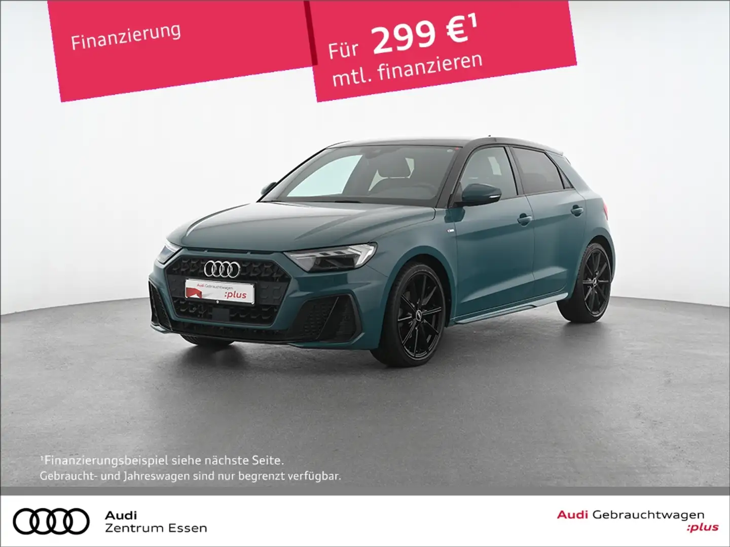 Audi A1 Sportback 30 TFSI S-LINE 5-GANG LED APP SHZ MUFU Vert - 1