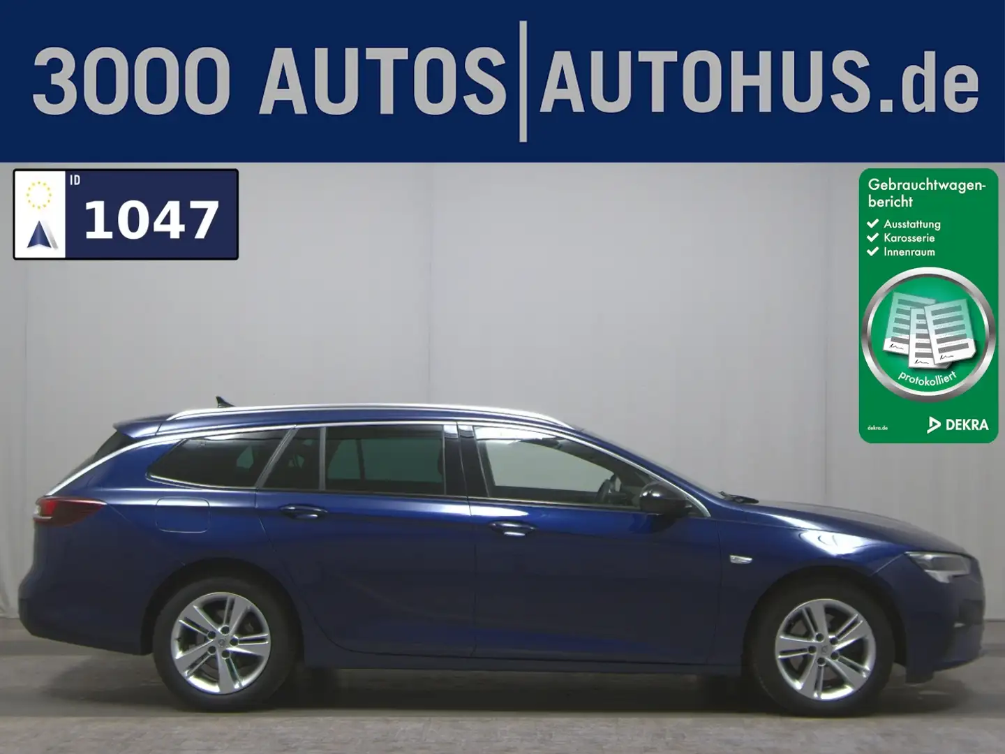 Opel Insignia ST 1.5 D Elegance Leder BOSE Navi LED Blau - 1