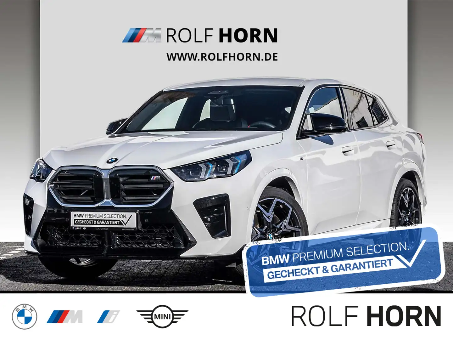 BMW X2 M35i xDrive HUD "IconicGlow" Schaltwippen RFK Weiß - 1
