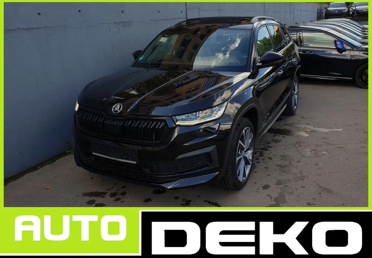 Skoda Kodiaq 2.0 TDI DSG 4x4 SPORTLINE Pano/Matrix/ACC Schwarz - 1