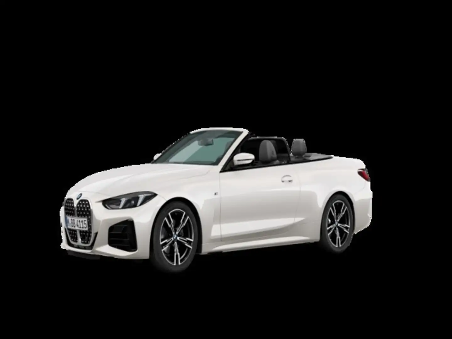 BMW 420 420iA Cabrio Blanc - 2