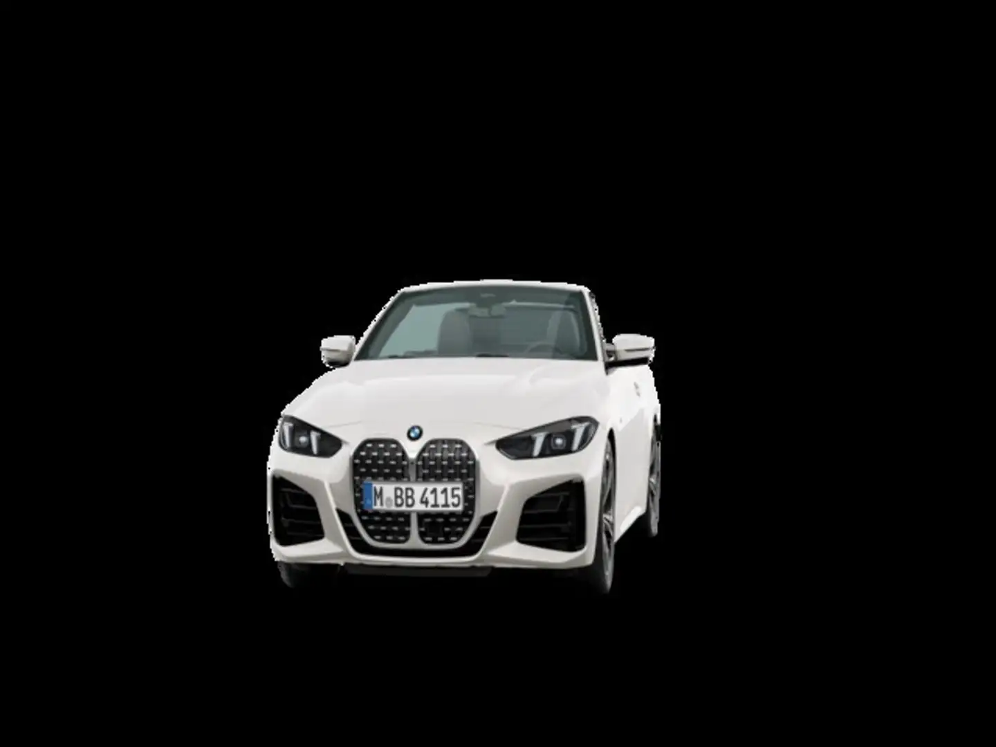 BMW 420 420iA Cabrio Blanc - 1