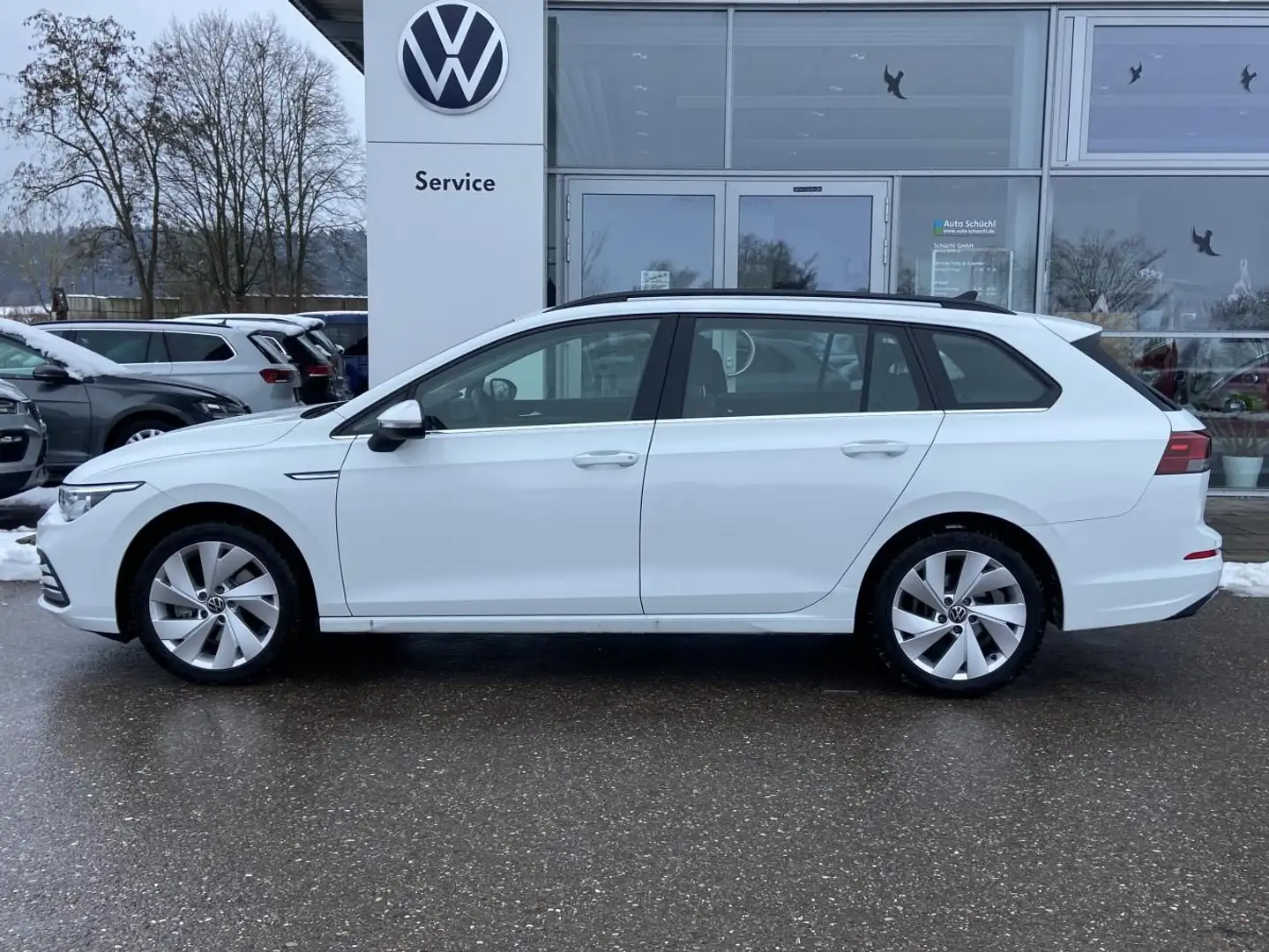 Volkswagen Golf Variant 2.0 TDI DSG Style APP-CONNECT+AHK+A Weiß - 2