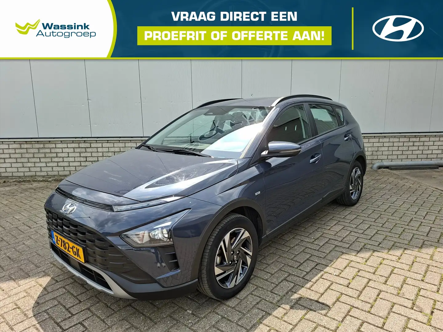 Hyundai BAYON 1.0 T-GDI 48V 100PK Comfort Smart I Navigatie Grijs - 1