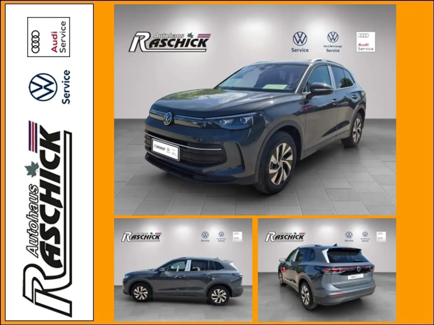 Volkswagen Tiguan 1.5 eTSI Life Advance AHK Kamera Standheizung, Grau - 1