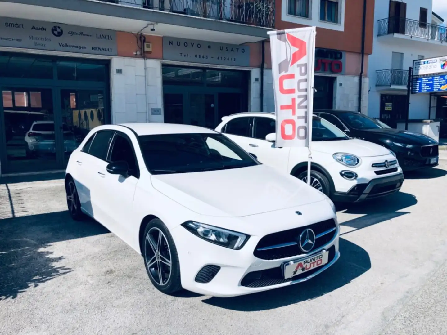 Mercedes-Benz A 180 d Automatic PROGRESSIVE-TELECAM-LUCI AMB Blanc - 2