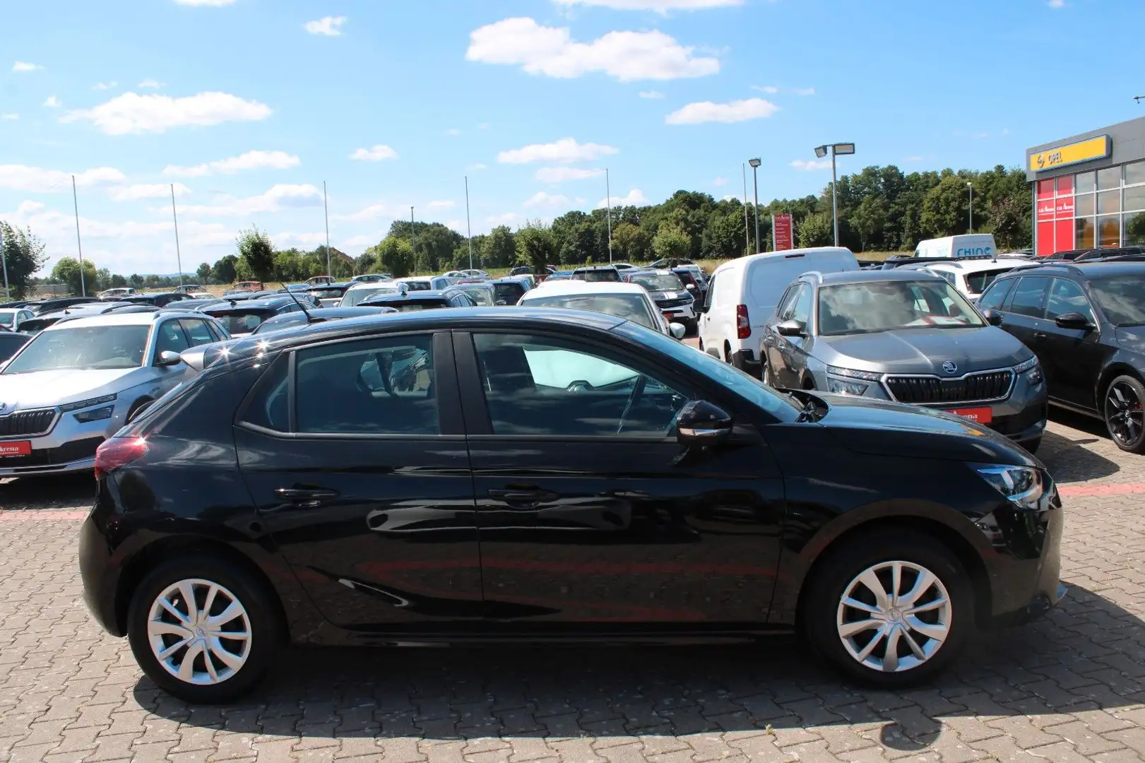 Opel Corsa F 1.2 Edition *1.Hand*Shz*Klima* Noir - 2