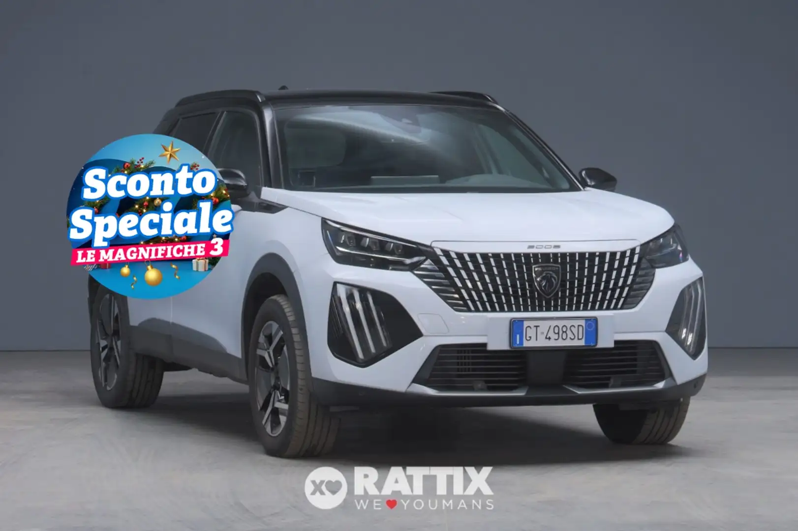 Peugeot 2008 1.2 Puretech 130CV GT EAT8 Bianco - 1