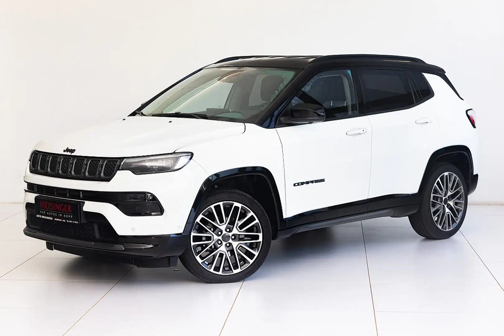 Jeep Compass 1.5 Multiair Summit T4 FWD DCT7 e-Hybrid MHEV Blanc - 1