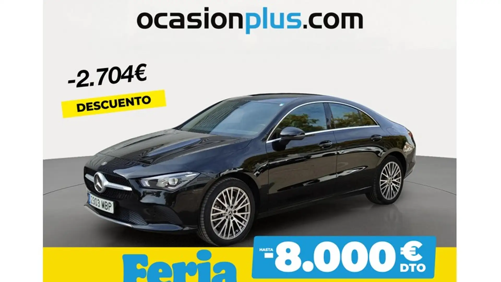 Mercedes-Benz CLA 250 250e 8G-DCT Zwart - 1