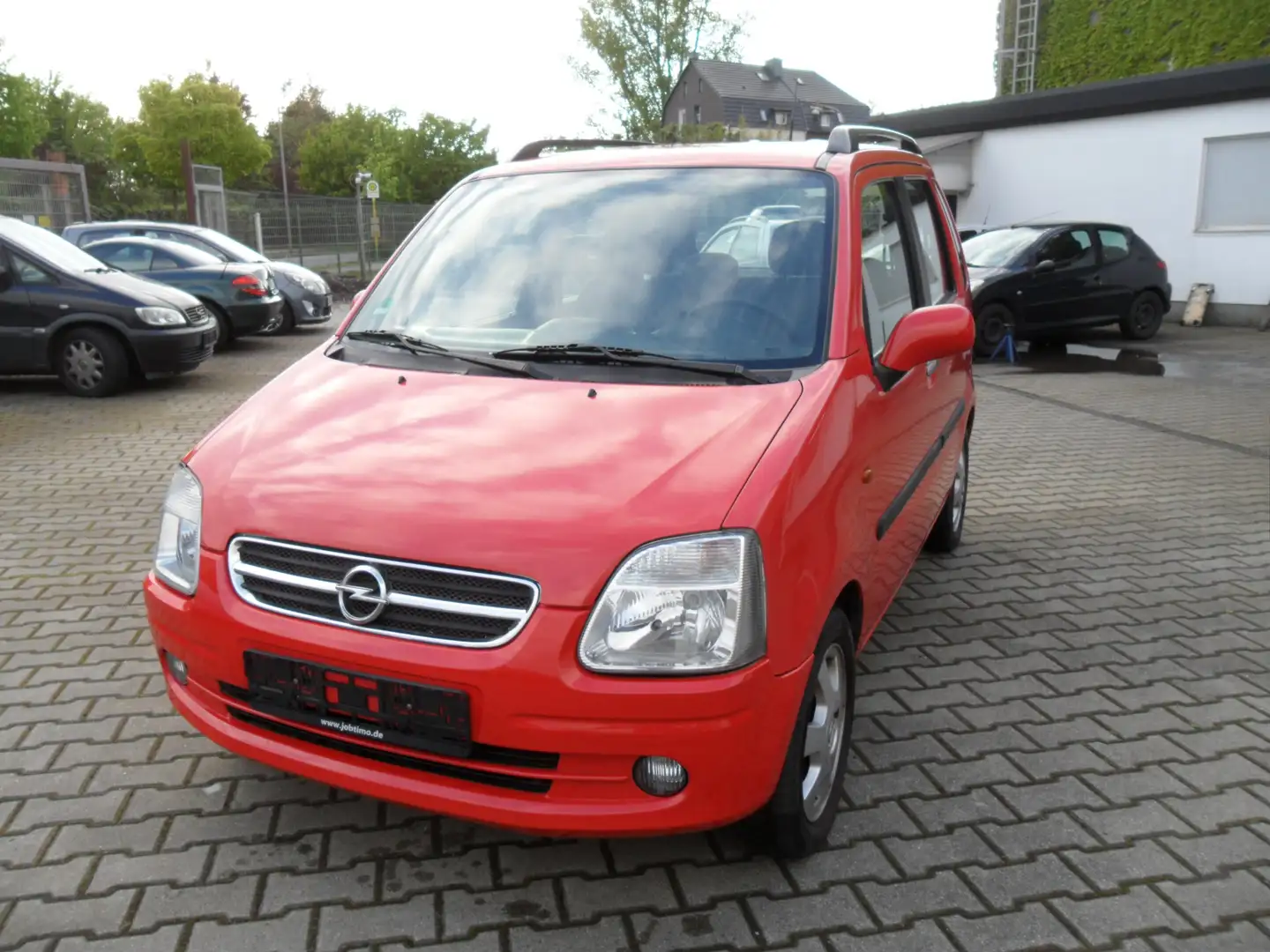 Opel Agila 1.2 16V Njoy Kırmızı - 1