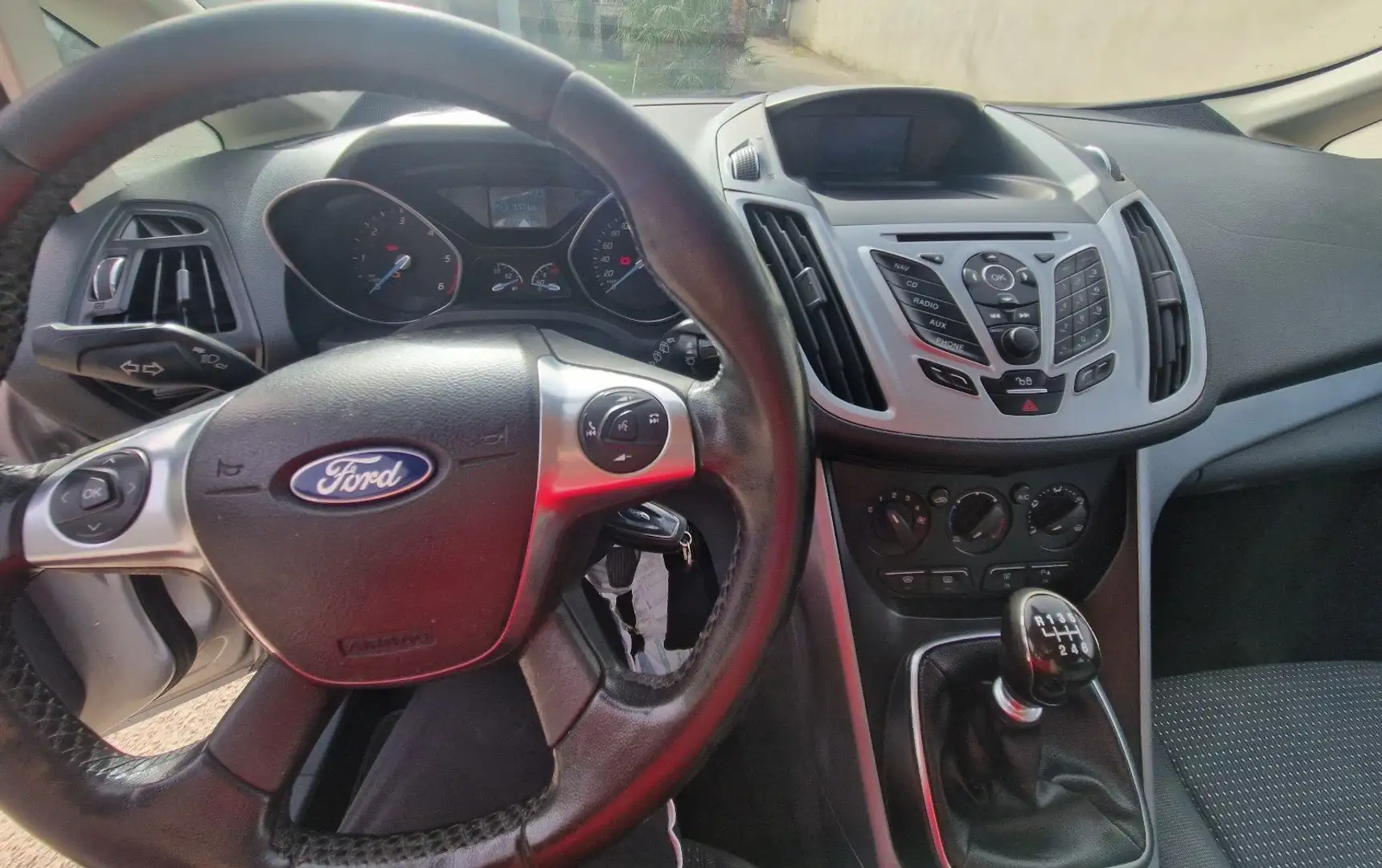 Ford C-Max C-Max 7 II 2010 C-Max7 1.6 tdci Plus 115cv Grigio - 2