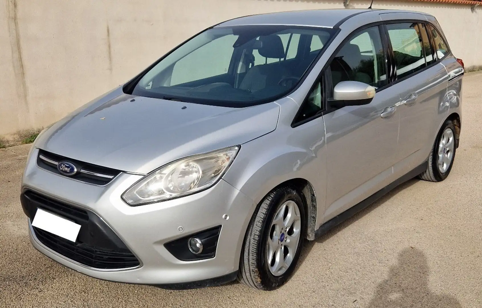 Ford C-Max C-Max 7 II 2010 C-Max7 1.6 tdci Plus 115cv Grigio - 1