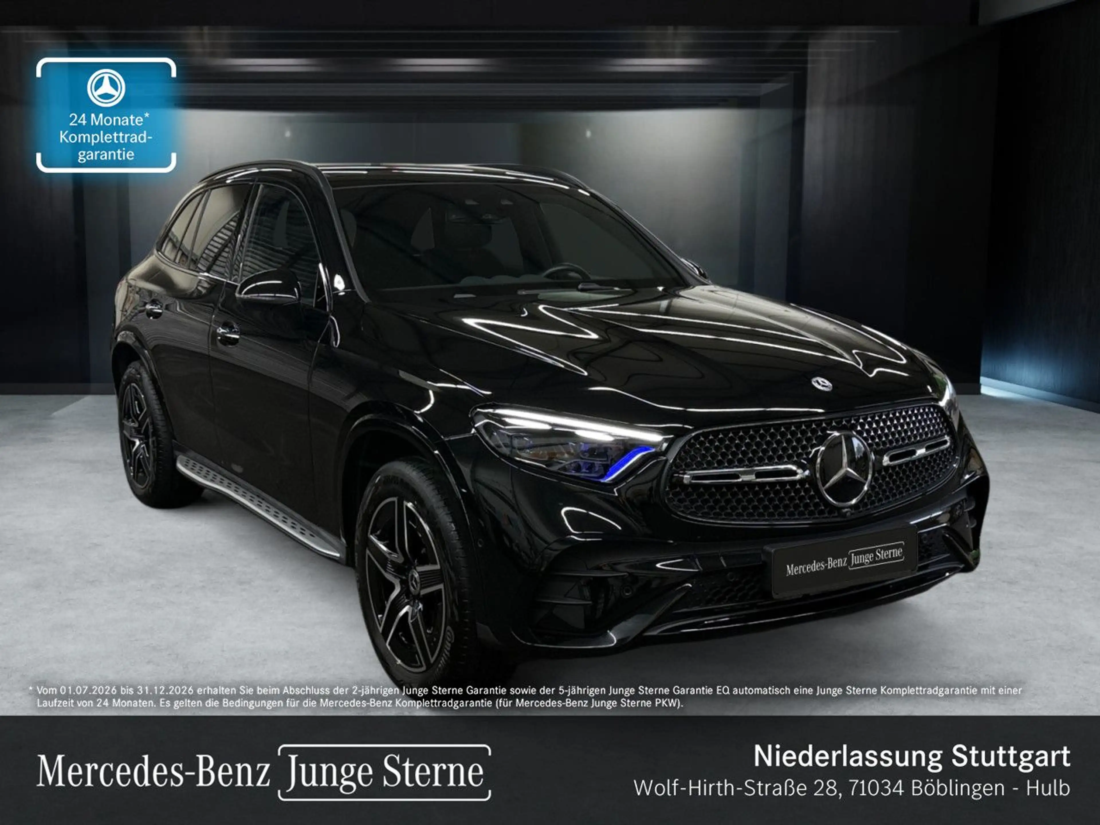 Mercedes-Benz GLC 300 e 4M AMG+NIGHT+PANO+360+AHK+KEYLESS+9G
