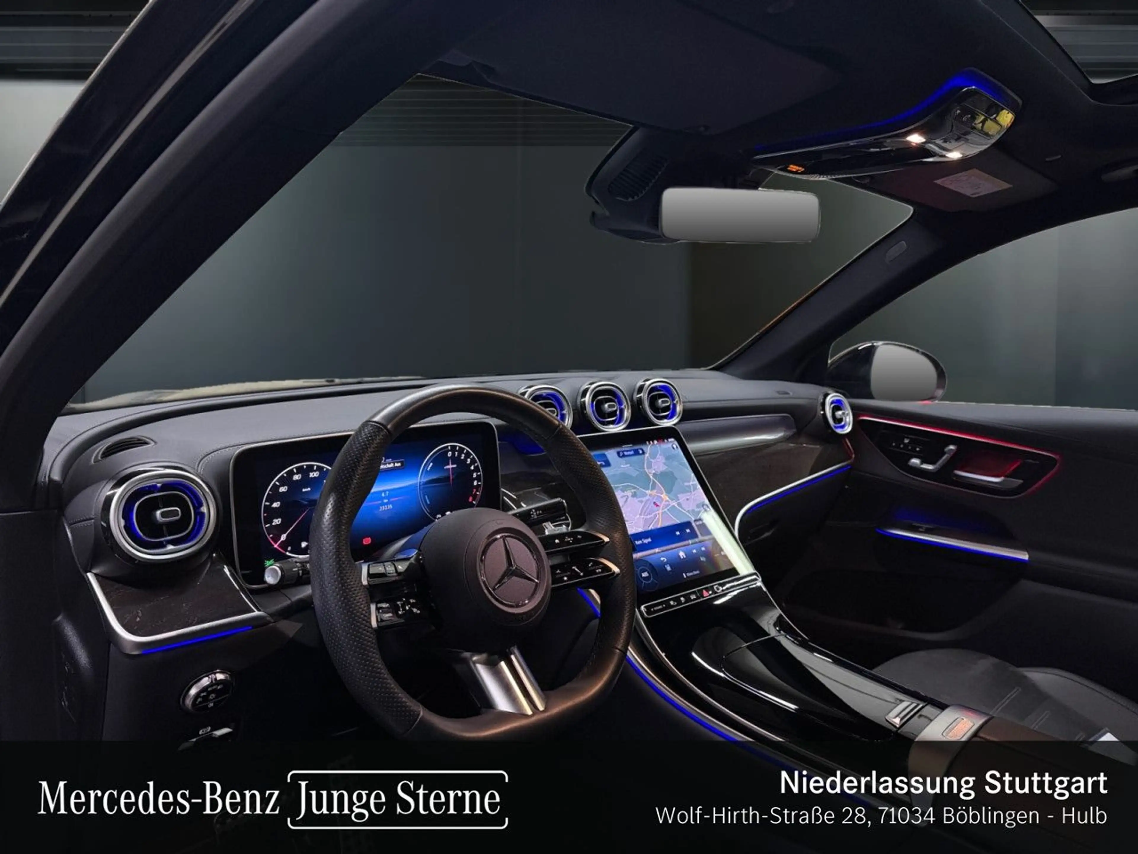 Mercedes-Benz GLC 300 e 4M AMG+NIGHT+PANO+360+AHK+KEYLESS+9G — photo 12