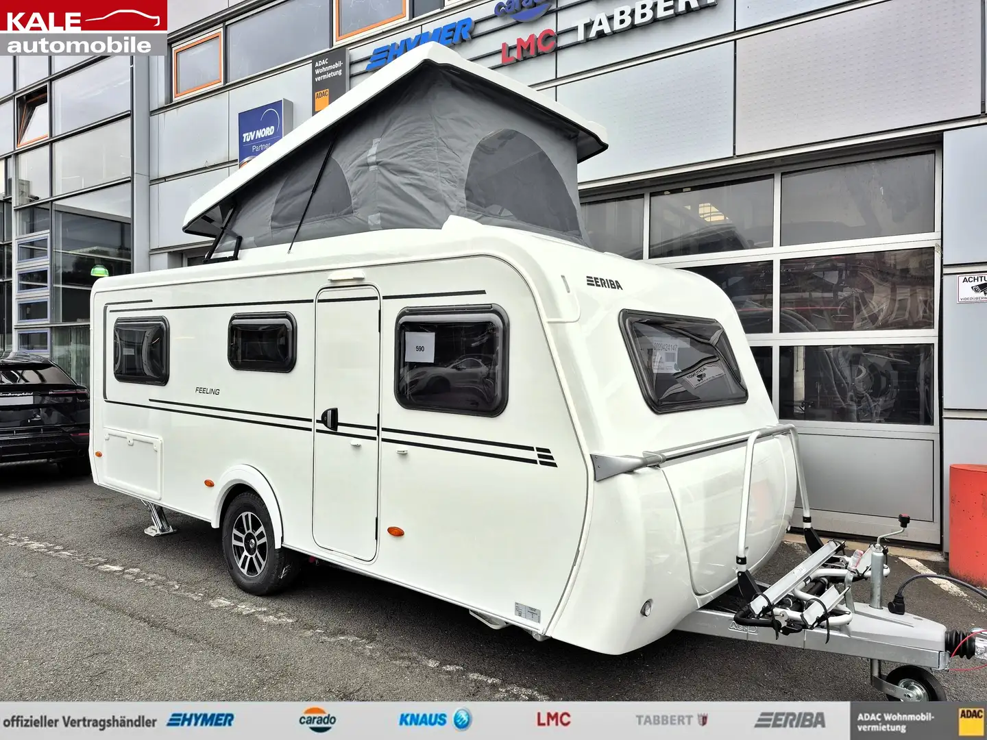 Hymer/Eriba Feeling 442 WELTNEUHEIT Aufstelldach,1800kg Blanc - 1