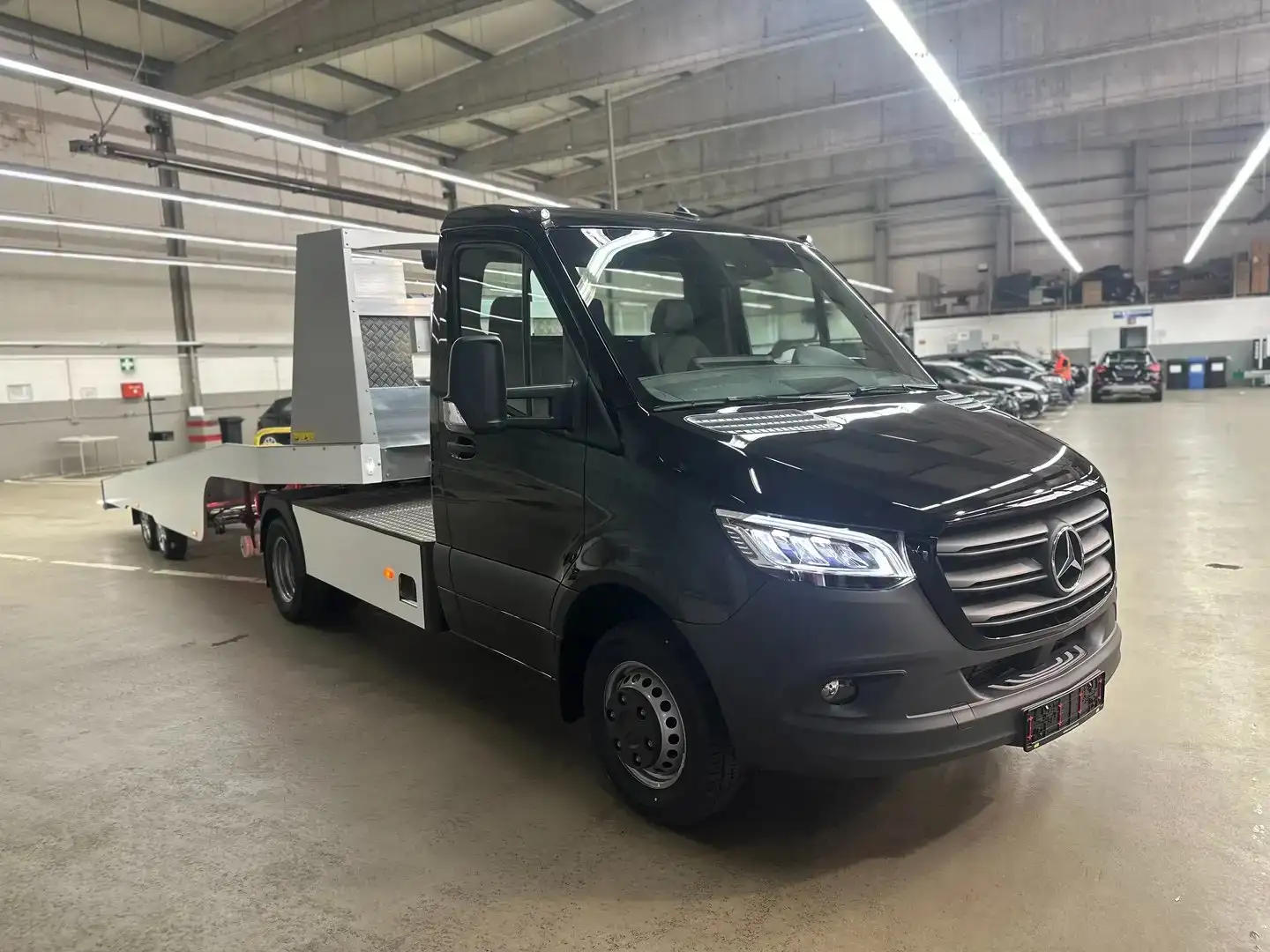 Mercedes-Benz Sprinter Sprinter III Autotransporter Abschleppwagen Schwarz - 1