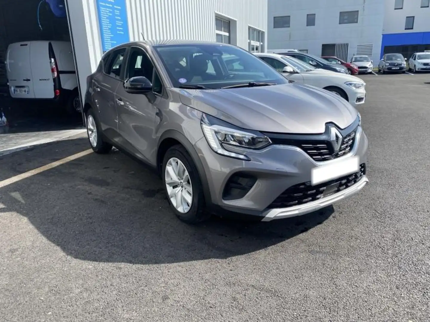 Renault Captur 1.6 E-Tech hybride 145ch Business -21 Gris - 2