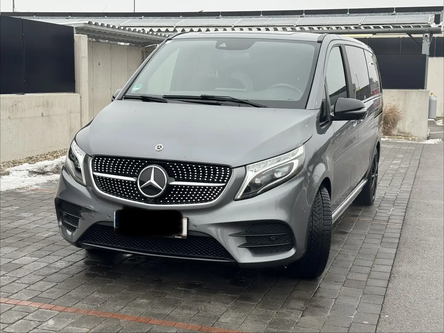 Mercedes-Benz V 300 V 300 D AVANTGARDE LANG NAVI 360° KAMERA AHK Grau - 2