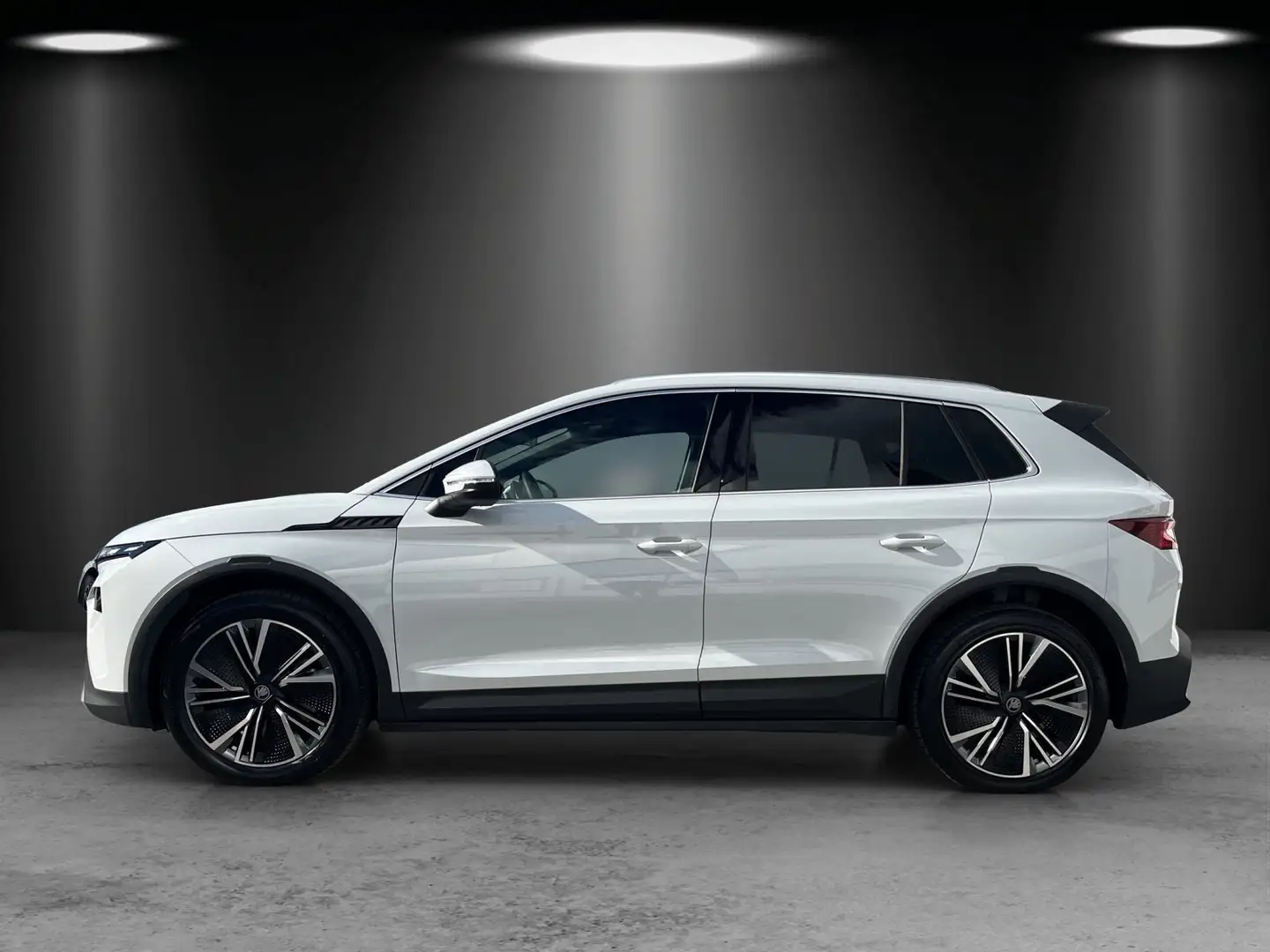 Skoda Elroq 85 Lodge/HUD/360°CAM/ACC/WÄRMEPUMPE/AHK/ Blanc - 2