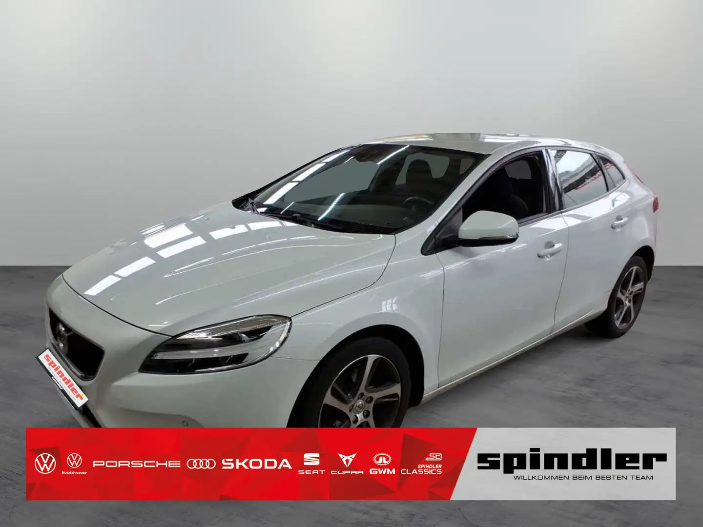 Volvo V40 2.0/ Navi, Bluetooth, Connect, SHZ, LED, RFK Weiß - 1