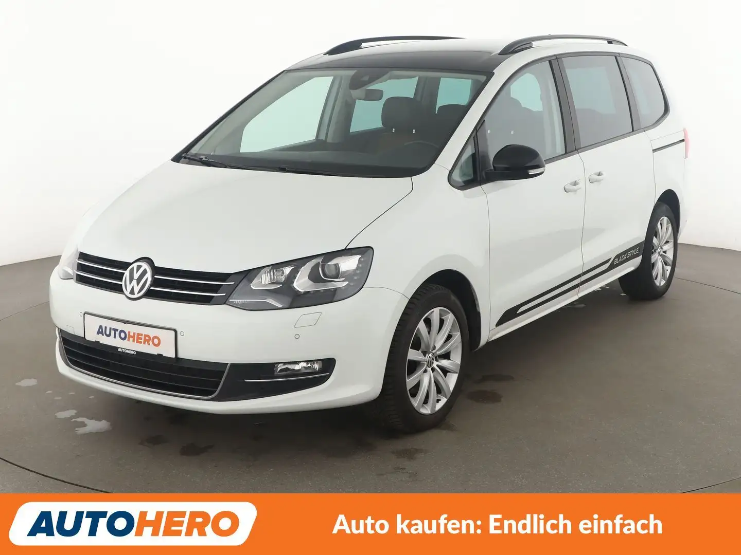 Volkswagen Sharan 2.0 TDI Black Style Highline Aut.*NAVI* Blanco - 1