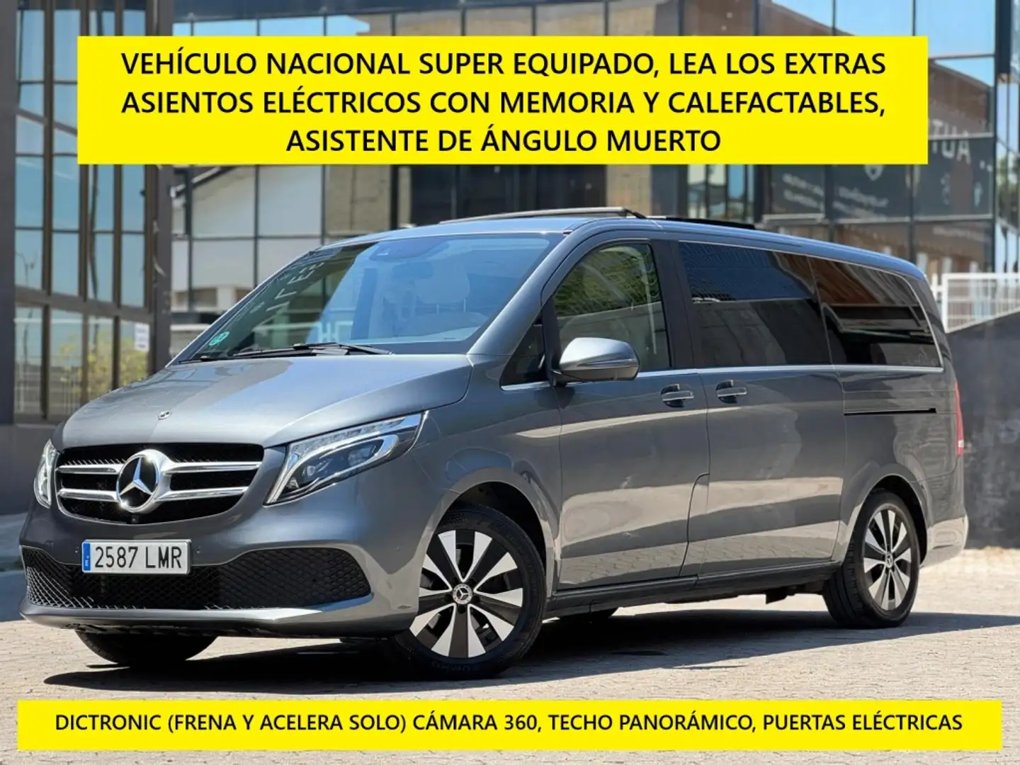 Mercedes-Benz V 250 250d Largo Avantgarde Gris - 1