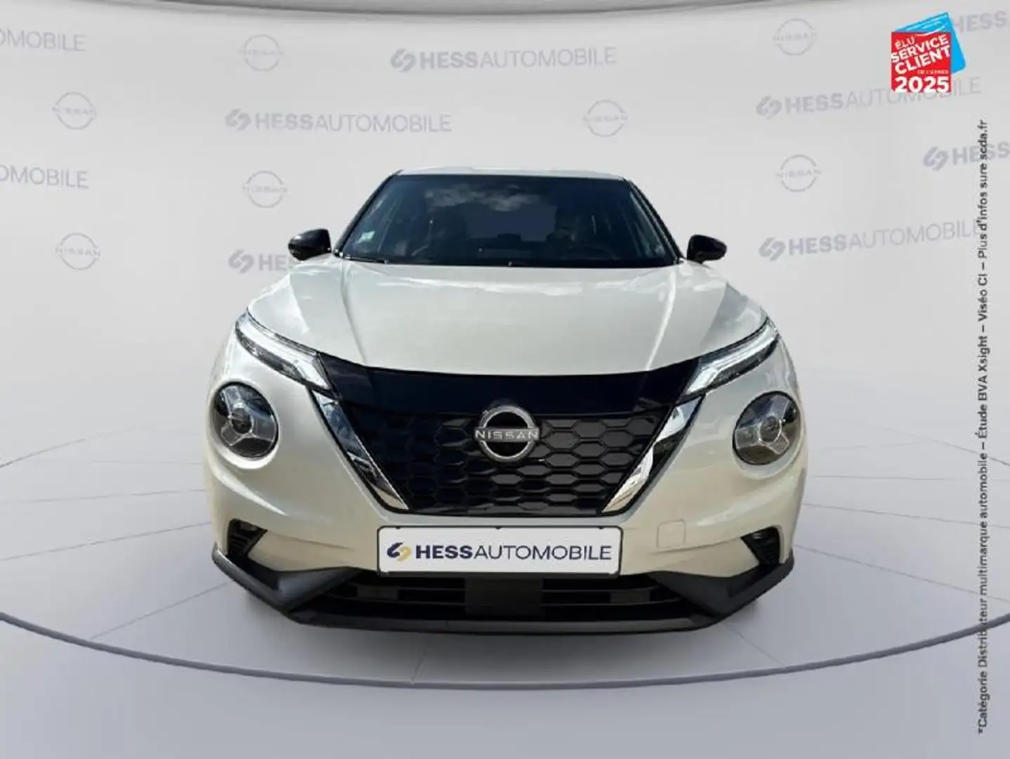 Nissan Juke 1.6 Hybrid 143ch Tekna 2023.5 Sieges chauf/cuir Vo Blanc - 2