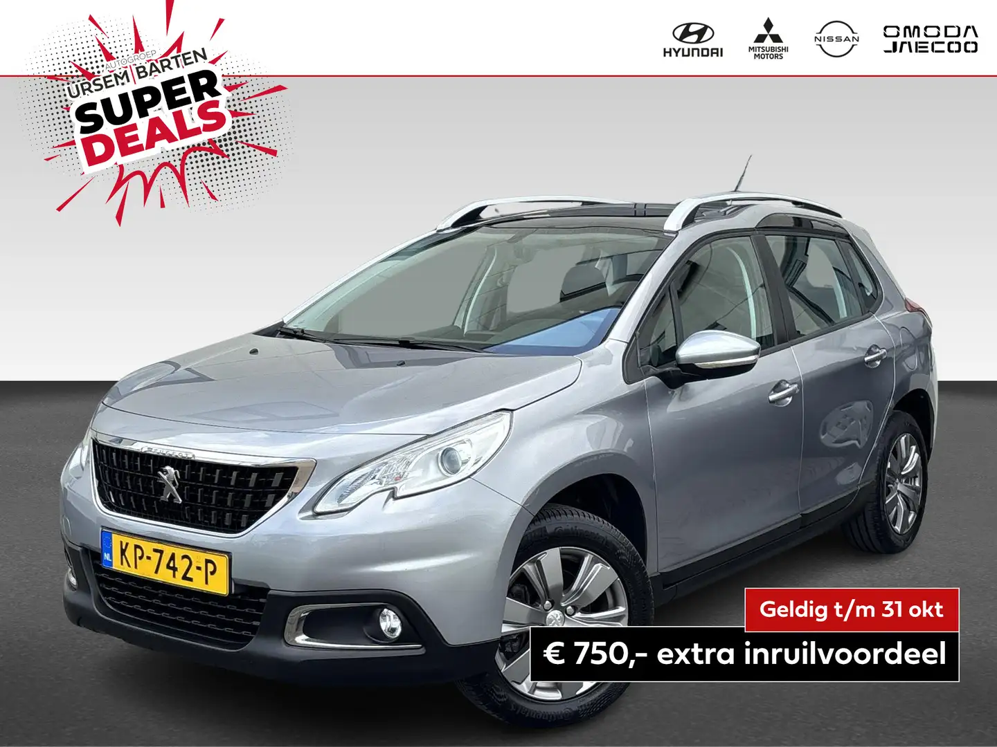 Peugeot 2008 1.2 PureTech Blue Lion Gris - 1