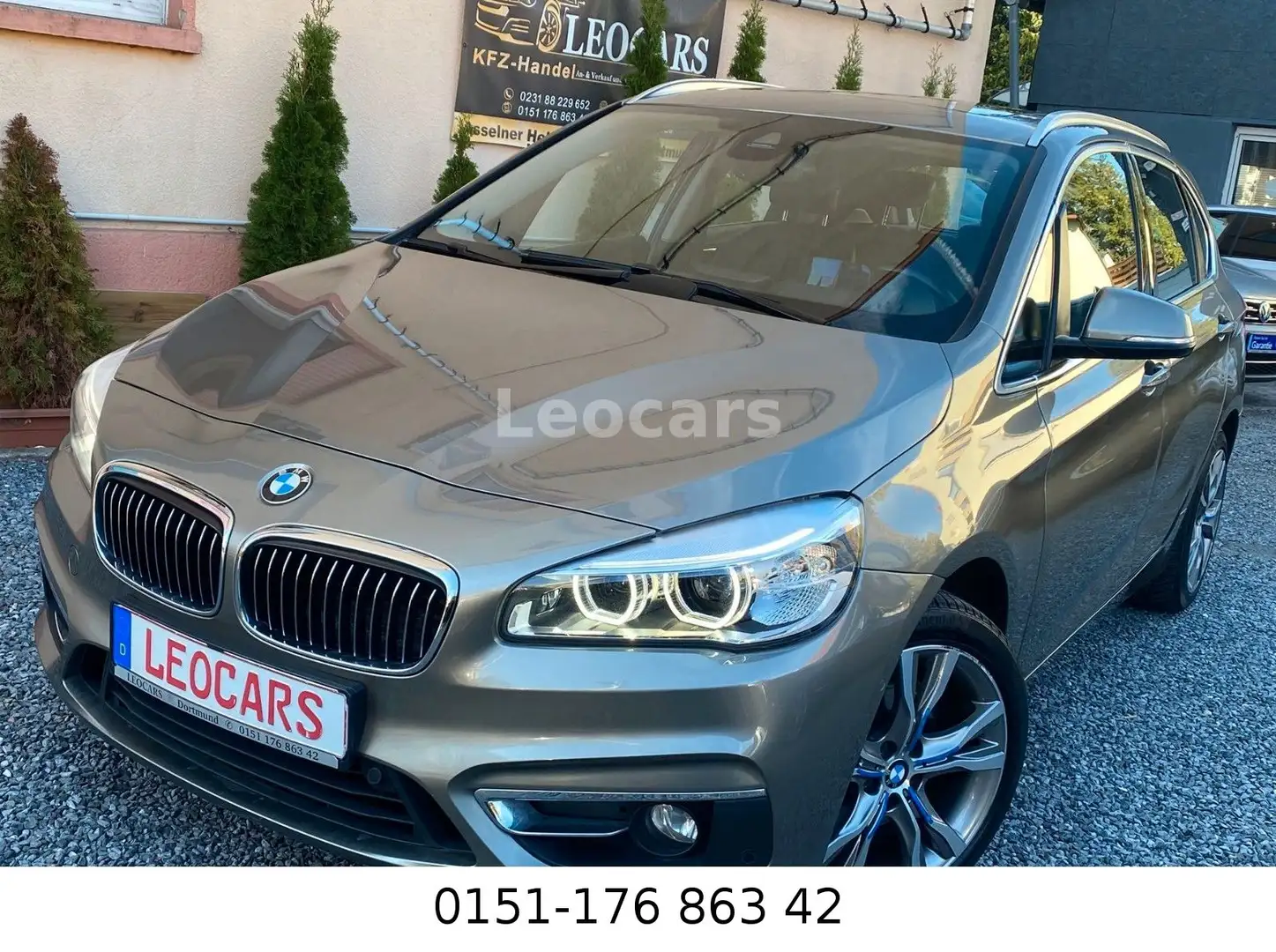 BMW 218 d Active Tourer, Automa/Panoram./HAD/Leder Beige - 1