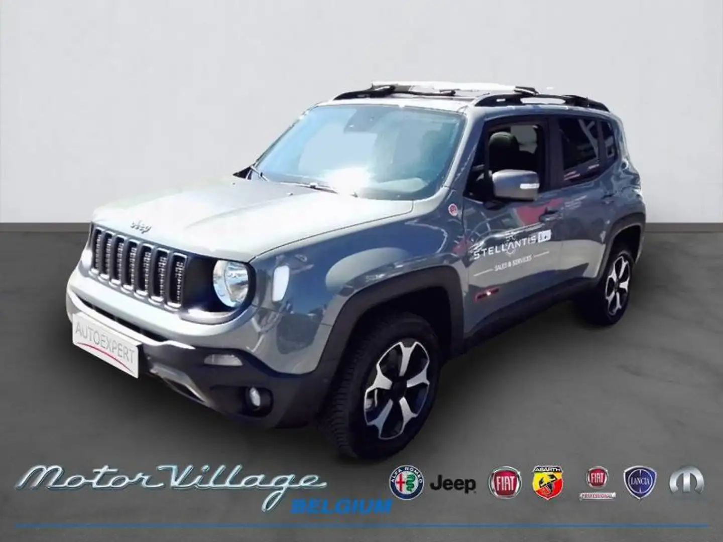 Jeep Renegade 1 1.3 Turbo T4 240 4xe ATX Trailhawk Gris - 1