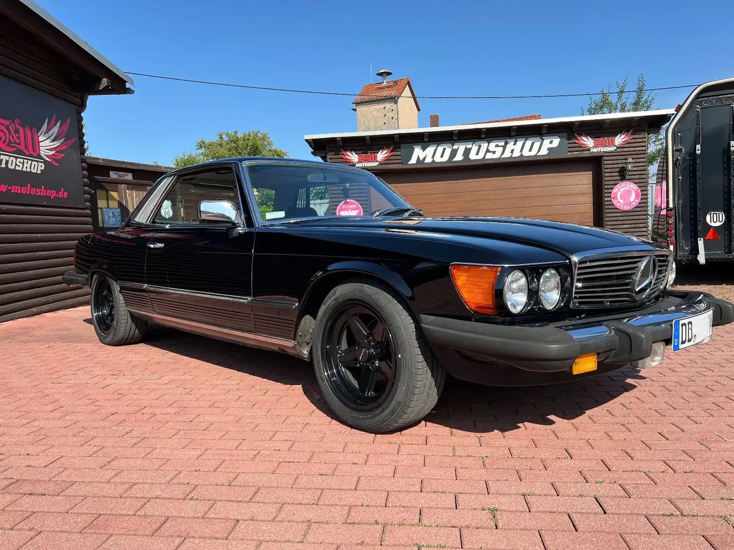 Mercedes-Benz 380 SLC 380 *Originallack, 2.Hand, Vollausstattung* Noir - 2