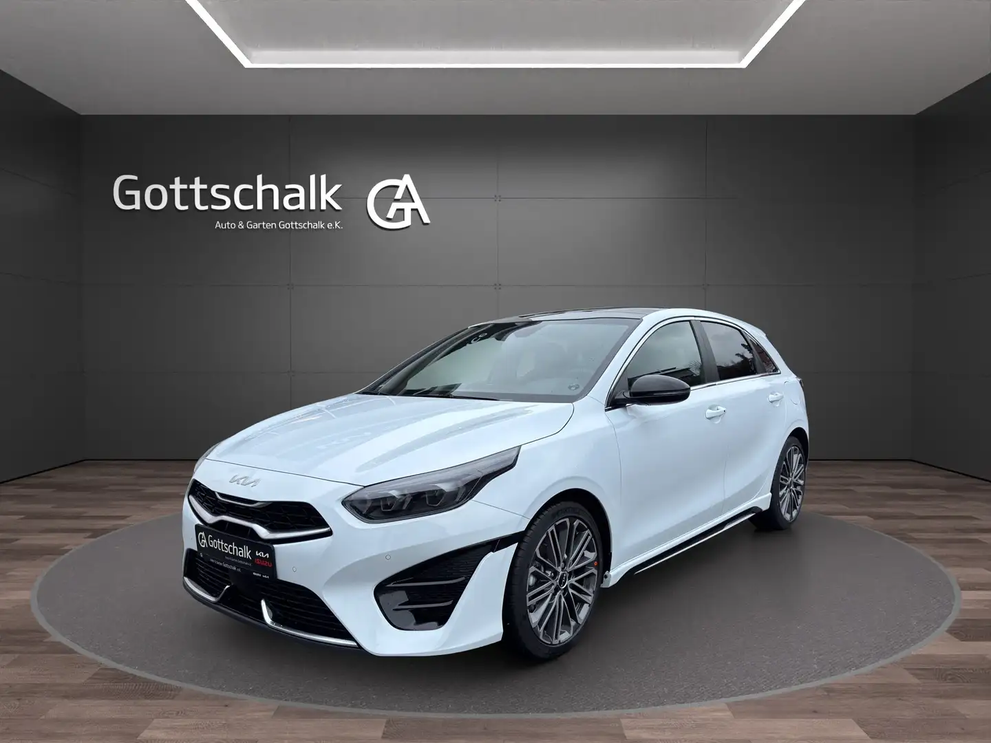 Kia Ceed / cee'd 1.5 T-GDI 140 PS DCT GT-line Weiß - 1
