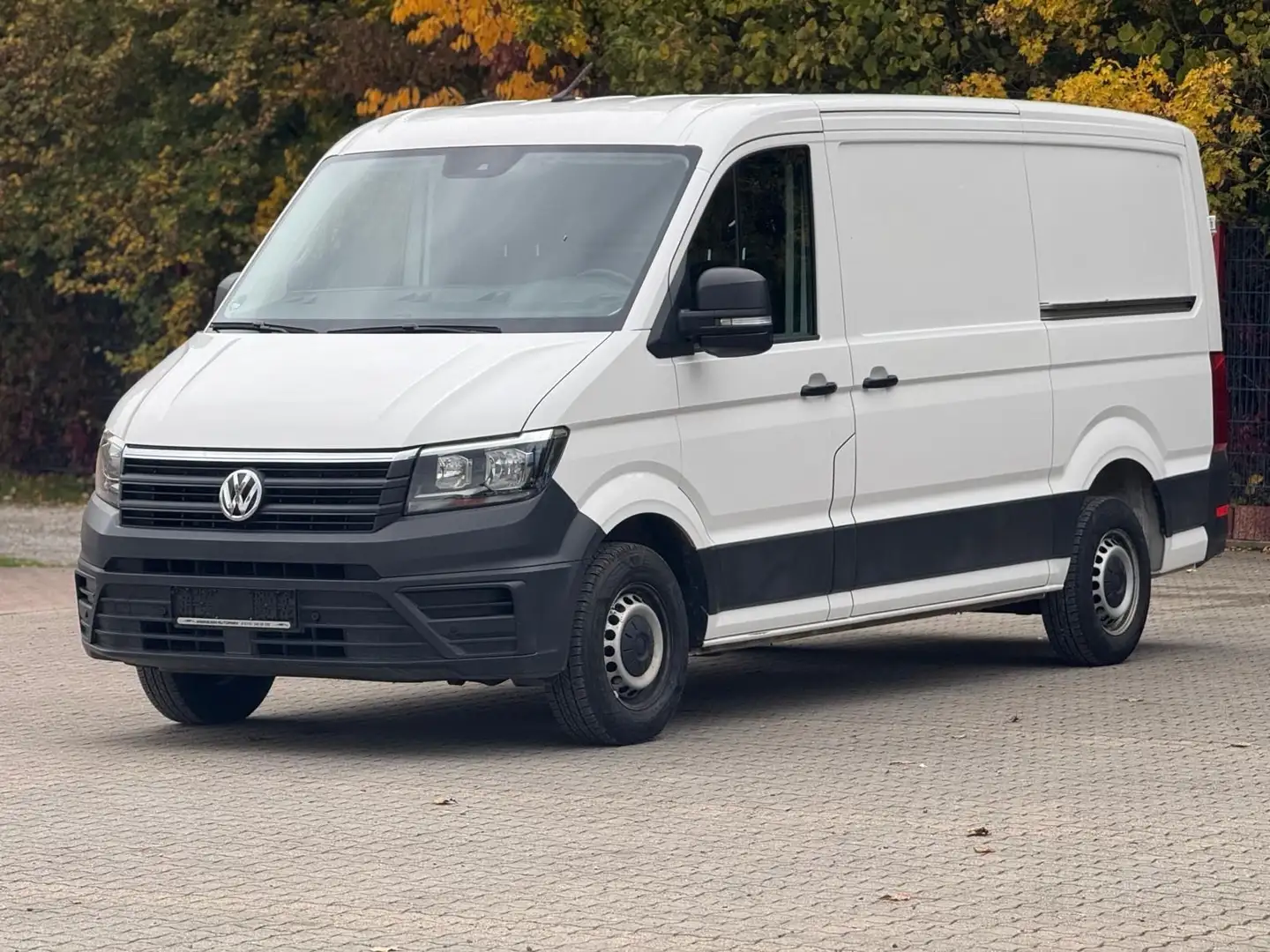 Volkswagen Crafter 2.0 TDI Lang * 1 HAND *2xSchiebetür *PDC Weiß - 1