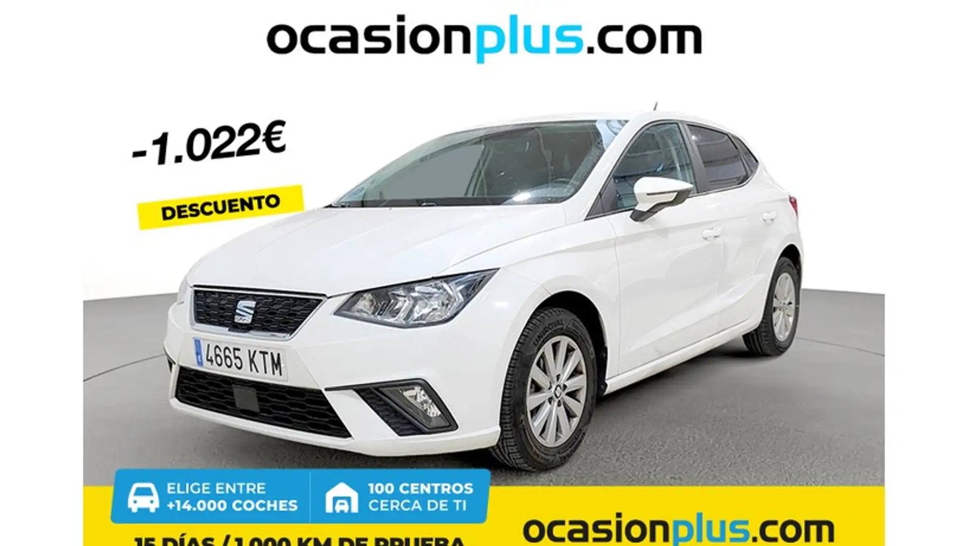SEAT Ibiza 1.0 TGI S&S Style 90 Weiß - 1