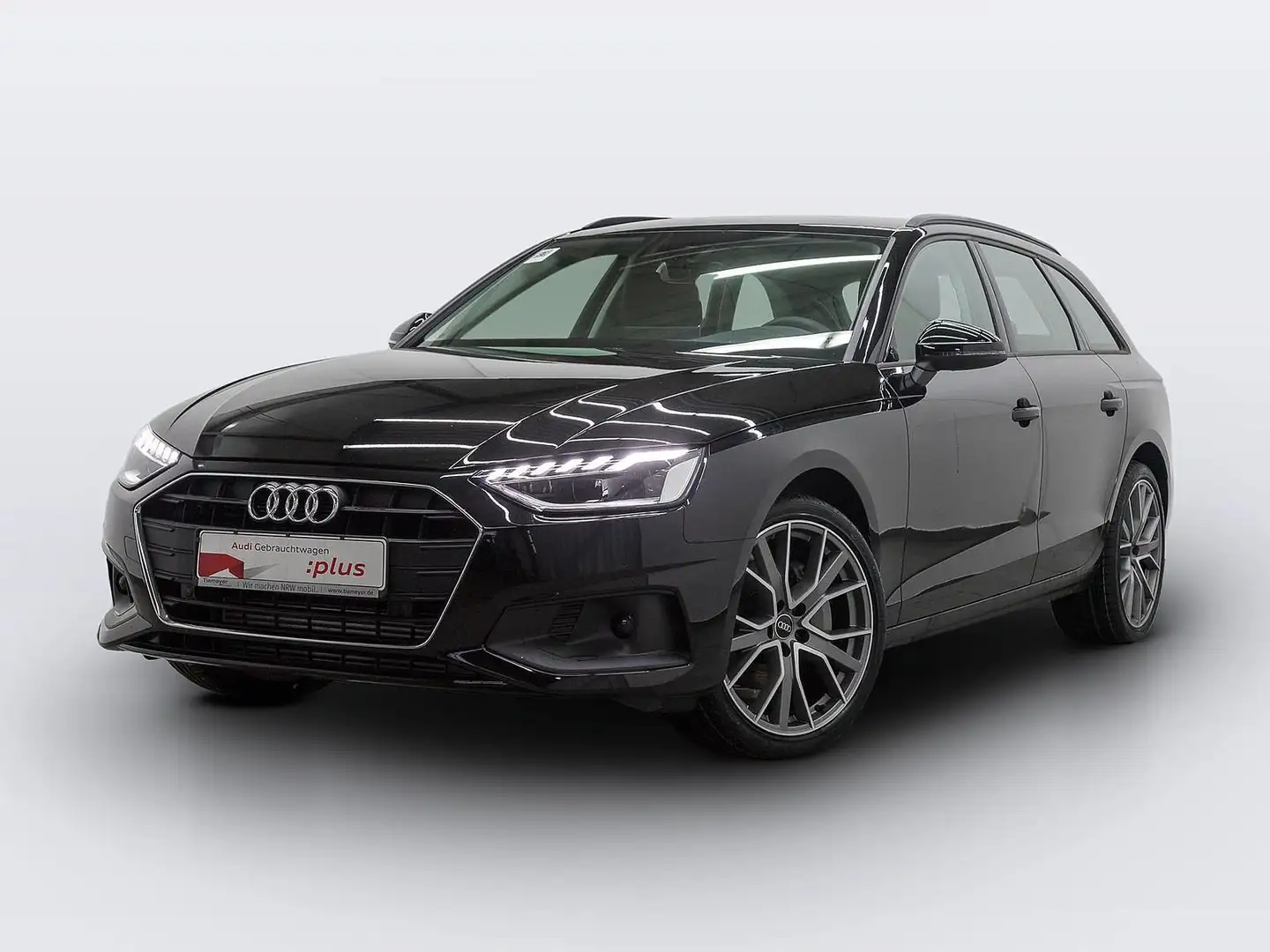 Audi A4 40 TFSI LM19 NAVI+ SITZHZ GRA AHK Schwarz - 2