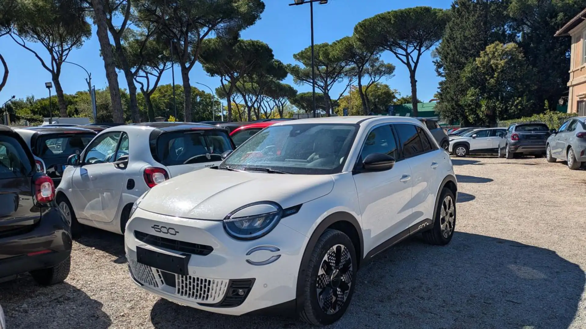 Fiat 600 LA PRIMA 1.2cc 100cv HYBRID-FULL MEDIA PACK INCL. Bianco - 1