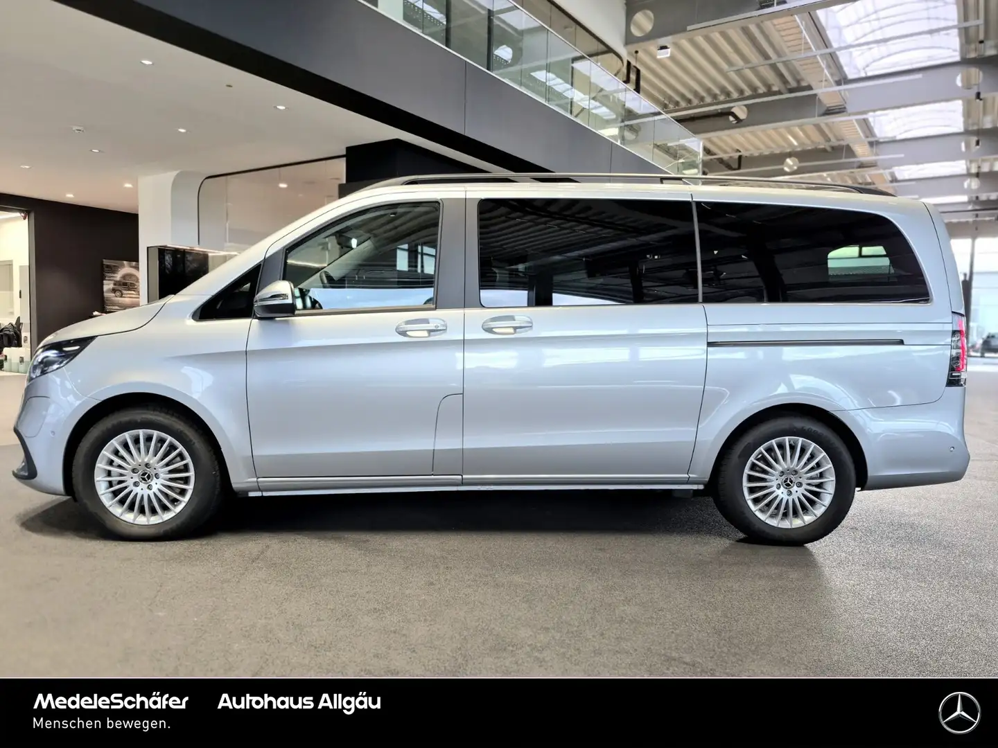 Mercedes-Benz EQV 300 EQV 300 L NEUES MODEL BURMESTER 7SITZE DISTRONIC Silber - 2