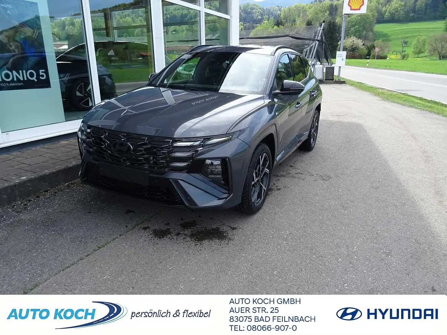 Hyundai TUCSON 1.6 T-GDI, N Line Mild-Hybrid 2WD Grau - 1
