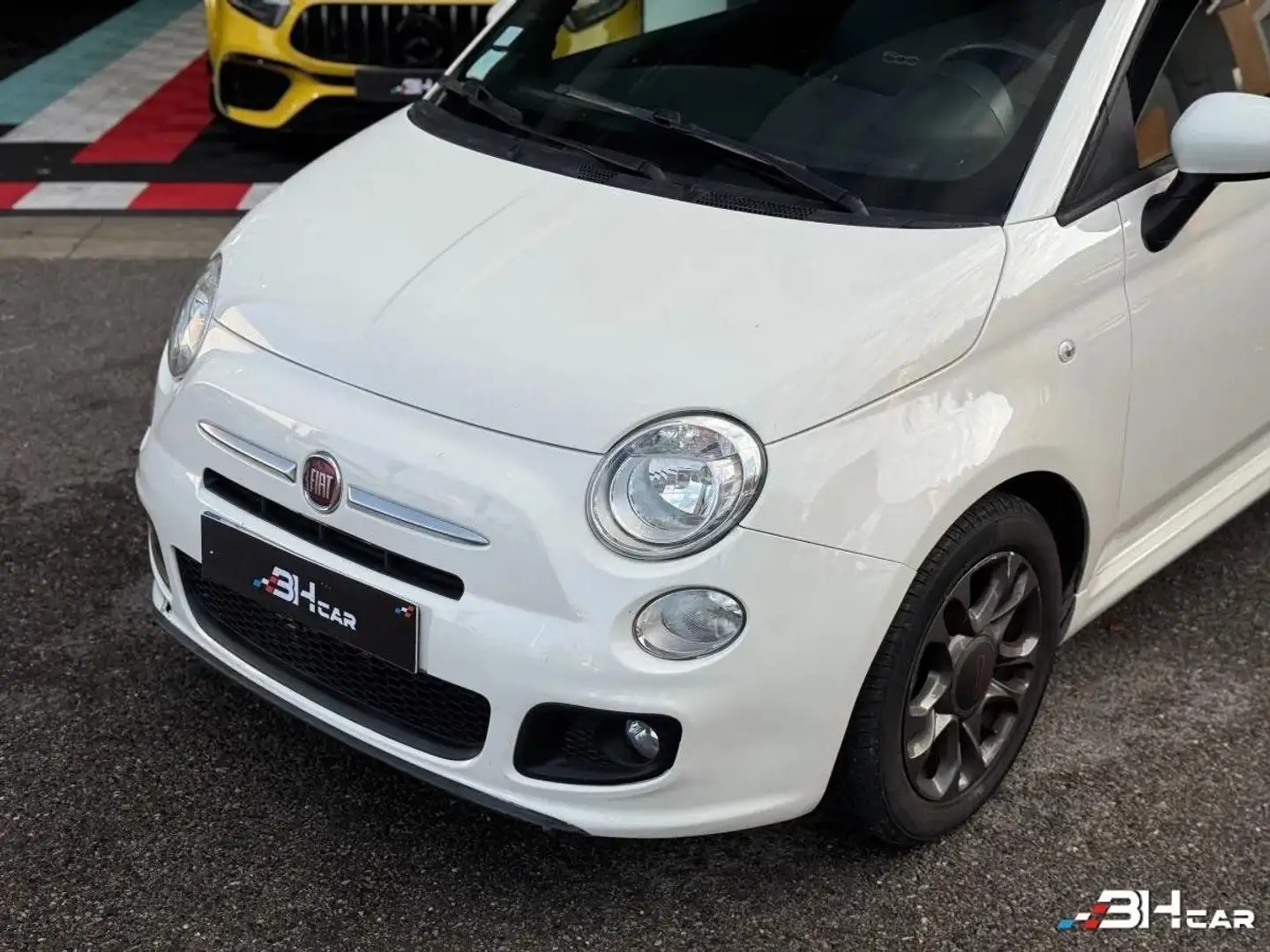 Fiat 500 1.3 MJT 95 S Weiß - 2