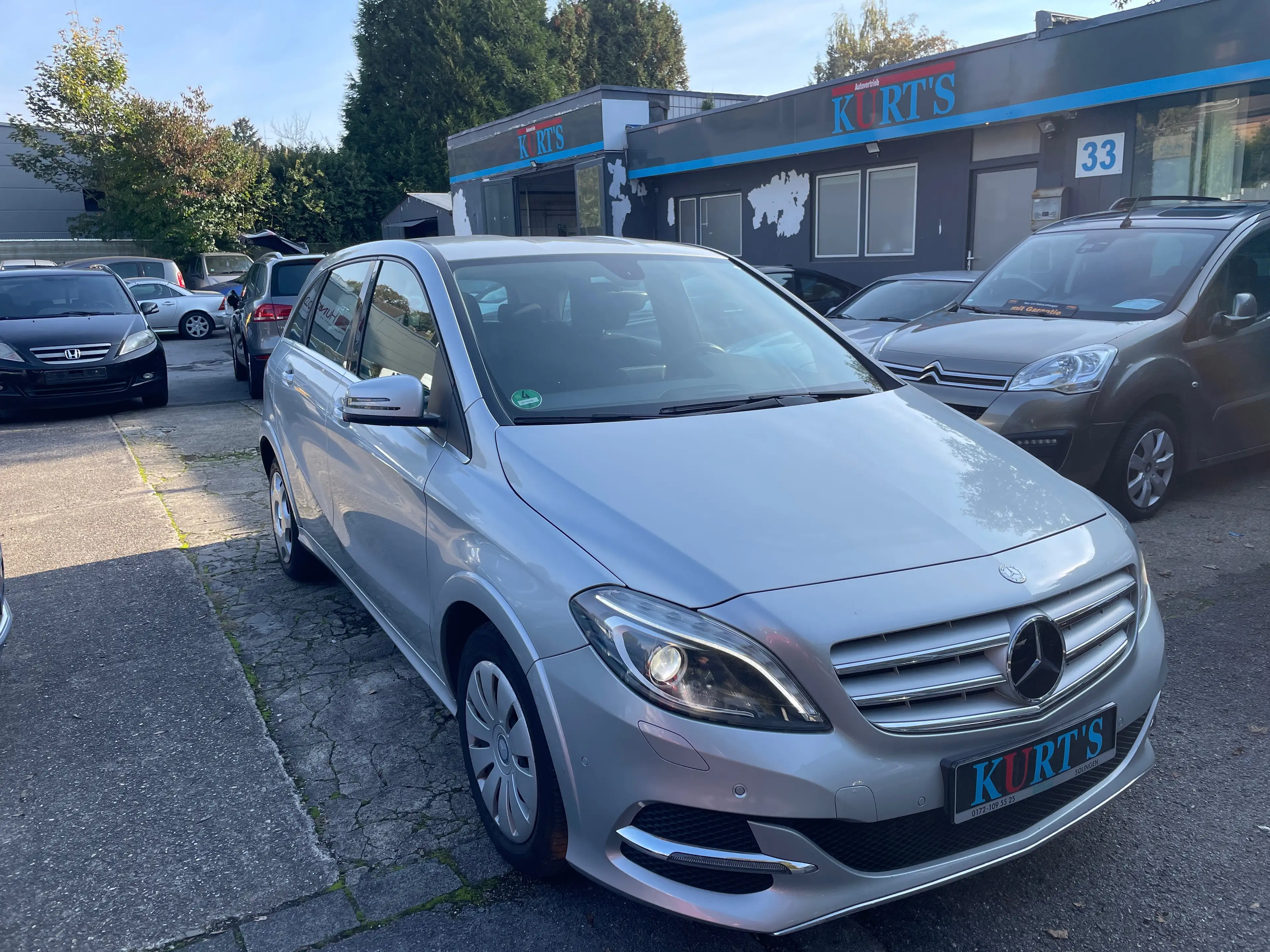 Mercedes-Benz B 200 B 200 CNG GAS I.Hand Aut. Navi Bi-Xenon LED PDC — photo 10