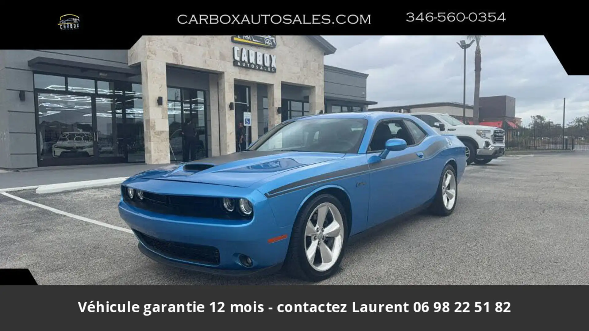 Dodge Challenger Pas d'Accident R/T 5.7L V8 Tout compris hors homologation 4500e Bleu - 1