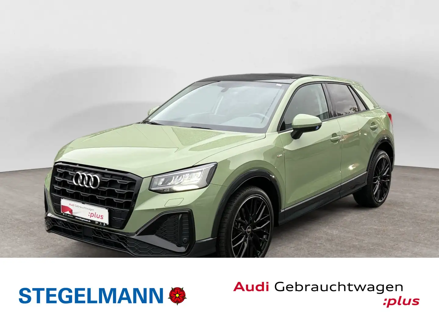 Audi Q2 35 TFSI S-Line *LED*Pano*AHK* Groen - 1
