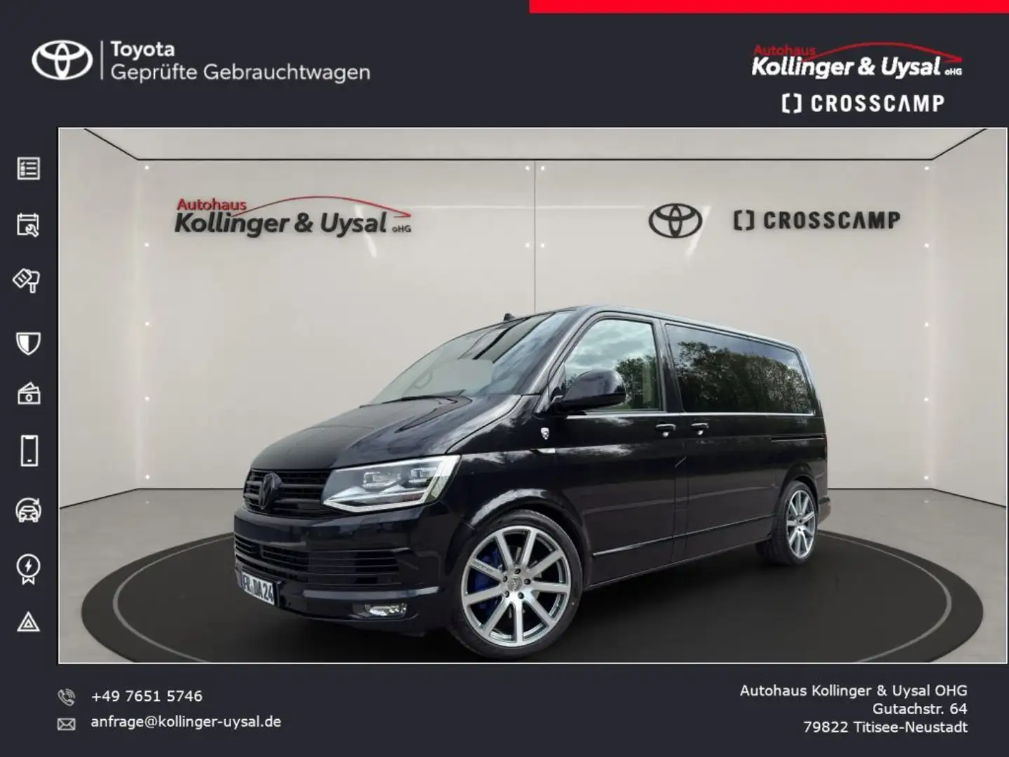 Volkswagen Transporter Multivan 2.0 TSI DSG 4MOTION Business | MTM Černá - 1